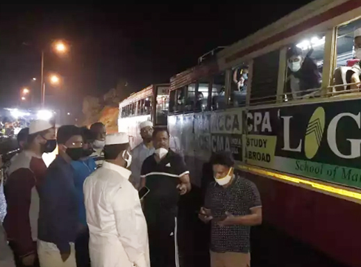 stranded in talapady